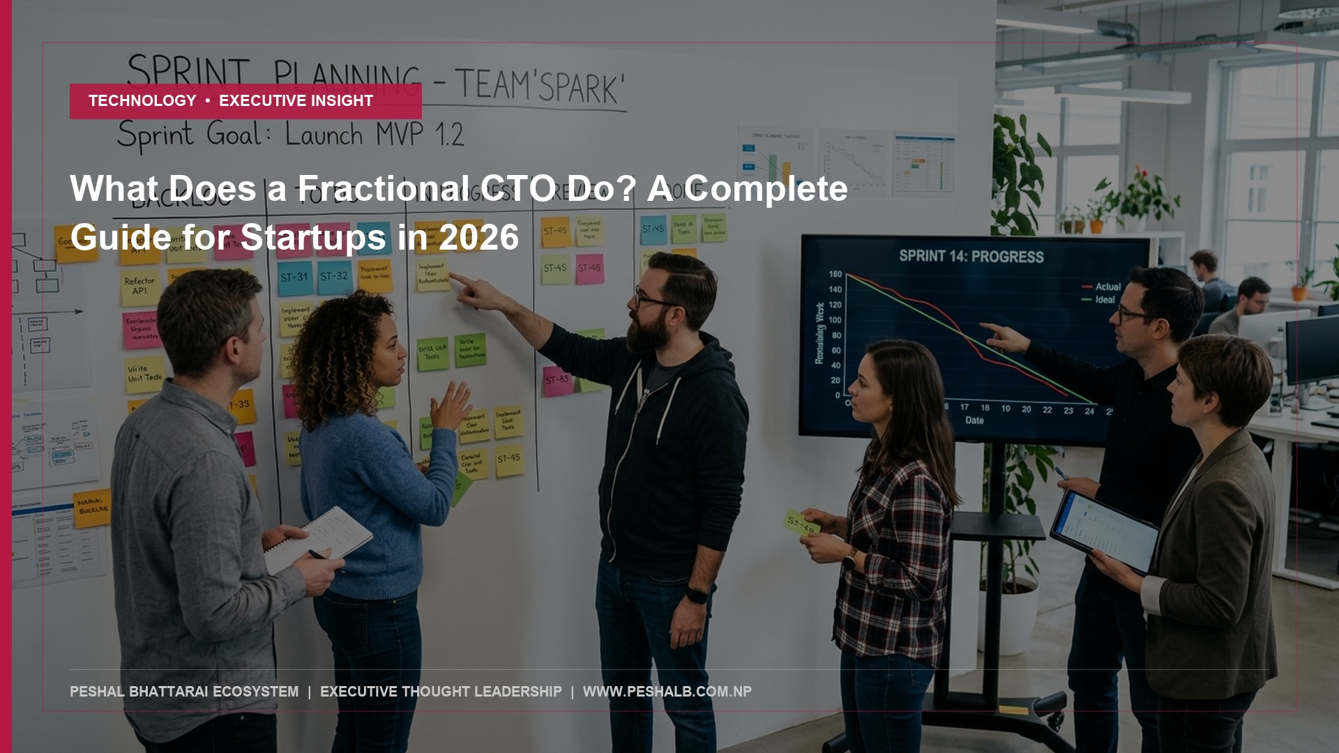 What Does a Fractional CTO Do? A Complete Guide for Startups in 2026 - Peshal Bhattarai Executive Thought Leadership